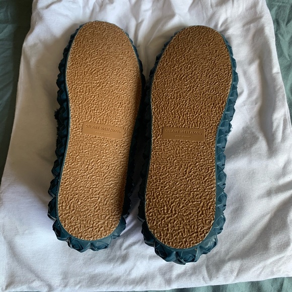 Stuart Weitzman Fringiebelle Satin Sneaker 8.5 - Picture 5 of 5